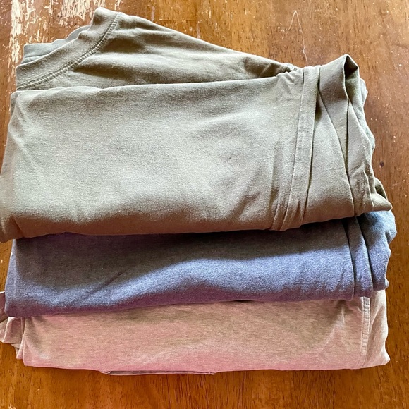 LOT Mens Harbor Bay All 3X BIG Colors are green, gray, & tan. - Picture 3 of 8